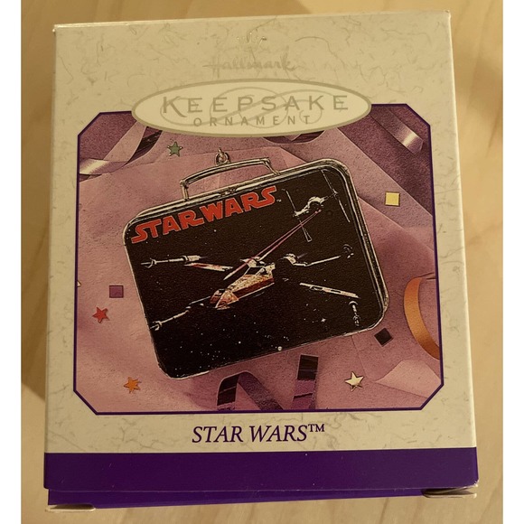Hallmark Keepsake 1998 Star Wars A New Hope Replica Lunchbox Ornament New MNIB - Picture 5 of 8